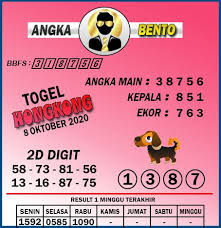 Prediksi Togel Hongkong 8 Oktober Tahun 2020 Bento 13 Januari 15 Agustus
