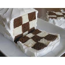 Black And White Checkered Cake Amazon Com Chefs Basics Checkerboard Loaf Pan Checkered Cake Pan Kitchen Dining Loaf Cake Checkered Cake Checkerboard Cake