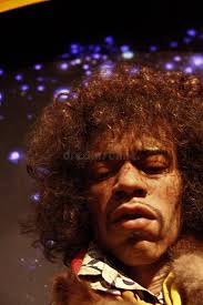 Jimi Hendrix As James Marshall Hendrix Famous Guitarlist, Madame Tussauds  Wax Editorial Photography