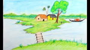 Easy Landscape Drawing For Beginners At Paintingvalley Com Explore Collection Of Easy Landscape Drawing For Beginners Please subscribe for my weekly art tutorials this video is all about the how to draw landscape with sailboats | easy and simple pencil strokes. easy landscape drawing for beginners at