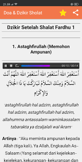 Doa Dzikir Setelah Sholat Fardhu Sunnah Mp3 For Android Apk Download