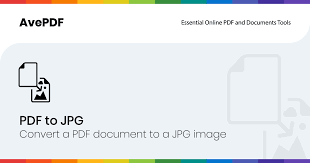 How to use jpg to pdf converter online for free: Convert Your Pdf Documents To Jpg Images With Avepdf Online Tools