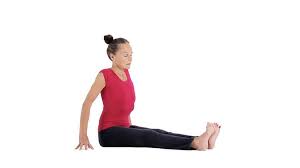 For example, if you want to perform paschimottanasana or the forward bend pose, you have to start with this asana. Yoga Ubung Dandasana Stockhaltung