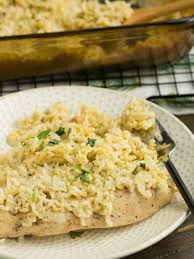 Lazy Chicken And Rice Casserole Recipe Rice Casserole Recipes Chicken Recipes Casserole Easy Chicken And Rice