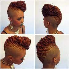 Mohawk Hairstyles Are One Of The Most Diverse Styles Can Easily Be Pulled Off On Any Face Shape Or Ski Natural Hair Styles Braids With Shaved Sides Hair Styles