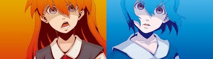 Check spelling or type a new query. Two Orange And Blue Haired Female Anime Character Wallpaper Hd Wallpaper Wallpaper Flare