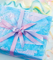 tie dye wrapping paper diy gift wrap