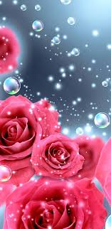 Download Dark Bubblesnroses Wallpaper By Princessofwallpapers 87 Free On Zedge Now Browse Mi Cute Flower Wallpapers Flower Phone Wallpaper Rose Wallpaper