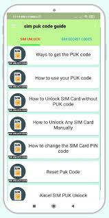 Firstly, you should go to the settings menu on your device and allow installing.apk files from unknown resources, then you could confidently. Sim Puk Code Guide For Android Apk Download
