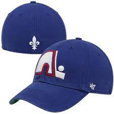 Mens Quebec Nordiques 47 Brand Blue Franchise Fitted Hat Fitted Hats 47 Brand Hats