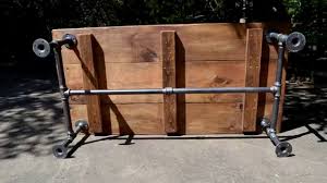 Showing results for pipe table legs. Industrial Pipe Coffee Table In Austin Youtube