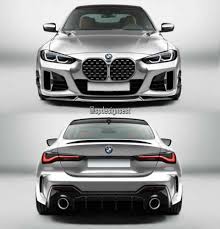 Bmw 4 Series Reimagined With A Smaller Kidney Grille Bmw Bmw 4 Series Bmw Wagon