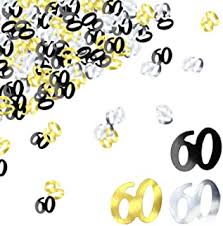 60th party ~ a magnificent royal 60th birthday party perfect for a queen. Amazon Com 60th Birthday Table Decorations