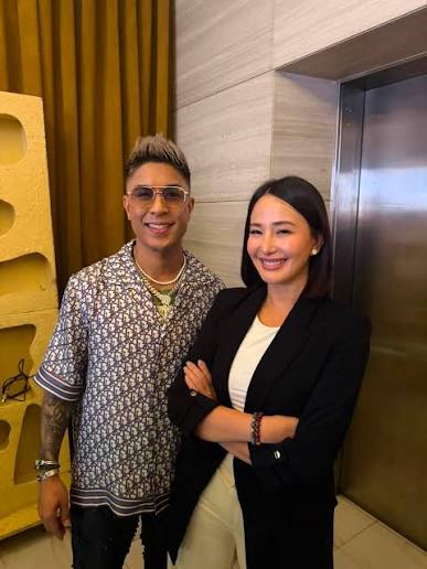Katrina Halili and Kris Lawrence added their own magic to Ms. Cheryl  Cabanos' 47th birthday party, leaving everyone smiling and feeling the  love! 🎶✨