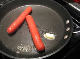 The Proper Way To Cook A Hot Dog Grilling Hot Dogs Hot Dog Recipes Fried Hot Dogs