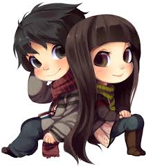 Anime merupakan gaya gambar yang sudah tren sejak lama. Download Chibi Clipart Kylie Jenner Gambar Anime Couple Chibi Png Image With No Background Pngkey Com