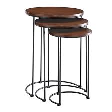 Surabaya 3 Piece Nesting Tables Nesting Tables Nesting End Tables Small Accent Tables