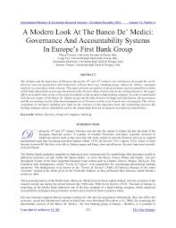 The medici bank italian banco medici was a financial institution created by the medici family in italy during the 15th century 13971494 it was the larg. Pdf A Modern Look At The Banco De Medici Governance And Accountability Systems