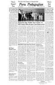 1959-1960 Peru Pedagogian