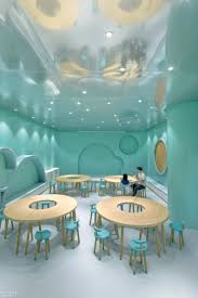 panorama design group creates a playful kids bookshop in chengdu pastel interior design hospital design