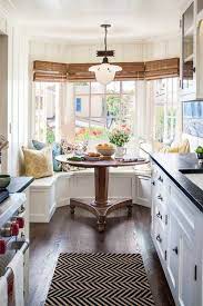 15 Timeless Eat In Kitchens That Inspire Sincerely Marie Designs Small Cottage Kitchen Window Seat Kitchen Cottage Kitchens
