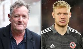 Aaron christopher ramsdale is an english professional footballer who plays as a goalkeeper for premier league club sheffield united. Piers Morgan Tells Arsenal To Snub Aaron Ramsdale Over Foul Mouthed Rant At Tv Host Football Sport Express Co Uk