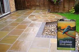 The only guaranteed way is to use water and a scrubbing brush or, if you don't want to get down on your hands and knees, a stiff bristled yard brush. Paving Driveway Products Patio Slab Sealer Monoblock Sealer