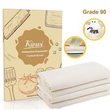 This cooking cheesecloth is at home in the kitchen. Kivwi Cheesecloth Grade 90 36 Sq Feet Reusable 100 Unbleached Cotton Fabric Ultra Fine Cheesecloth For Cooking Nut Milk Bag Strainer Filter Cotton Grade 90 Buy Online In Aruba At Aruba Desertcart Com Productid 66438875