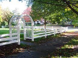 A new way of seeing things ch. Split Rail Fence With Arbor Diyfencegarden Backyard Fences Farm Fence Fence Design