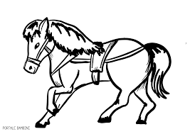 Disegno di cavallo a dondolo da colorare per bambini con cavallo. Bambini Disegni Di Cavalli Facili Da Disegnare Novocom Top