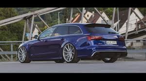 Raised tcu rev limiter to 6,800 rpm. Blue Audi Rs6 Tuning Vossen Wheels Youtube