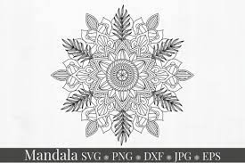 Download Mandala Art Svg Vector File Graphic By Alyviaskye Creative Fabrica