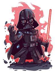 Dessin dark vador kawaii : Chibi Vader Dark Vador Dessin Dessin Star Wars Dessins Mignons