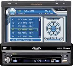 Jensen VM9313 Touch Screen MultiMedia Receiver, 7-inch, Plays DVD, MP3 and  WMA, jLink3 Cable - iPod