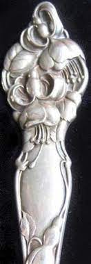 .eps for coreldraw adobe illustrator, photoshop or other vector. 39 Sterling Silver Flatware Flowers Leaves And Fruit Ideas Sterling Silver Flatware Silver Flatware Flatware Patterns