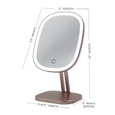 Designed with portability in mind with its detachable base for easy packing. Touch Highlight Led Makeup Mirror Impressions Vanity Co