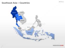 It consists of two dissimilar portions: Powerpoint Map Southeast Asia Presentationload