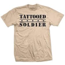 1998, delphinium books, distributed by harpercollins. Red Vine Boutique Men S Steadfast Tattooed Soldier T Shirt Tan Mensfashion Military Army Navy Marines Ai Mens Tshirts Tan T Shirt Mens Retro Shirts