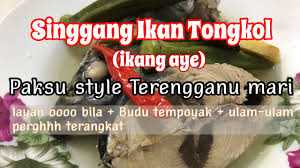 Singgang ikan tongkol (tuna stew). Resepi Singgang Ikan Aya Terengganu Inibaruresepi Gobitage Com