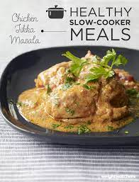 Slow Cooker Chicken Tikka Masala Recipes Ww Usa Recipe Recipes Slow Cooker Chicken Indian Food Recipes