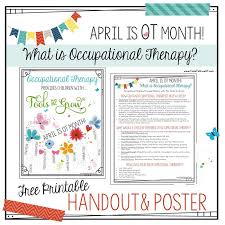April Is Ot Month Let S Promote Capture Ot Occupational Therapy Quotes Occupational Therapy Humor Occupational Therapy Kids