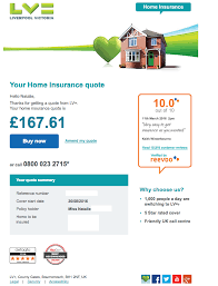 Reevoo Reviews Being Used In An Online Home Insurance Quote By Lv Home Insurance Quotes Insurance Quotes Term Life Insurance Quotes