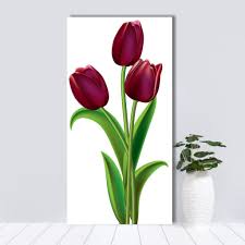 Contoh gambar lukisan alam benda koleksi gambar hd unduh gambar gratis tentang lukisan alam benda bunga dari perpustakaan pixabay yang sangat banyak berupa gambar gambar dan. Hiasan Dinding Wall Decor Lukisan Bunga Tulip Shopee Indonesia