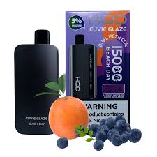 HQD Cuvie Glaze 15000 Puffs Disposable Vape - D8 Gas