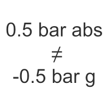 Measuring Vacuum With Negative Gauge Or Absolute Ranges