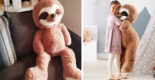 What is this scene from? Aldi Is Selling A Giant Stuffed Sloth Toy And It Ll Be Perfect For Cuddling Sloth Stuffed Animal Giant Stuffed Animals Animal Plush Toys