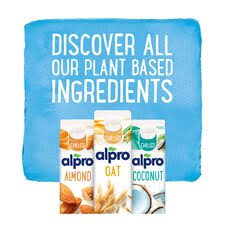 Alpro Almond Long Life Drink 1 Litre Tesco Groceries
