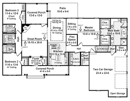 All sales on house plans and customization/modifications are final. House Plan 59073 Traditional Style With 2200 Sq Ft 3 Bed 3 Bath 1 Half Bath