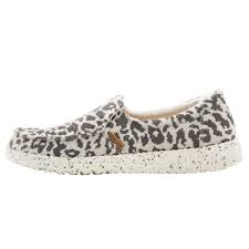 Shop rogan's shoes for clearnace shoes. Misty Cheetah Canvas Grey