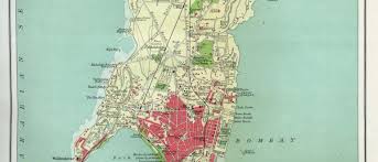 Bombay India historical map 1909 - Maps ...